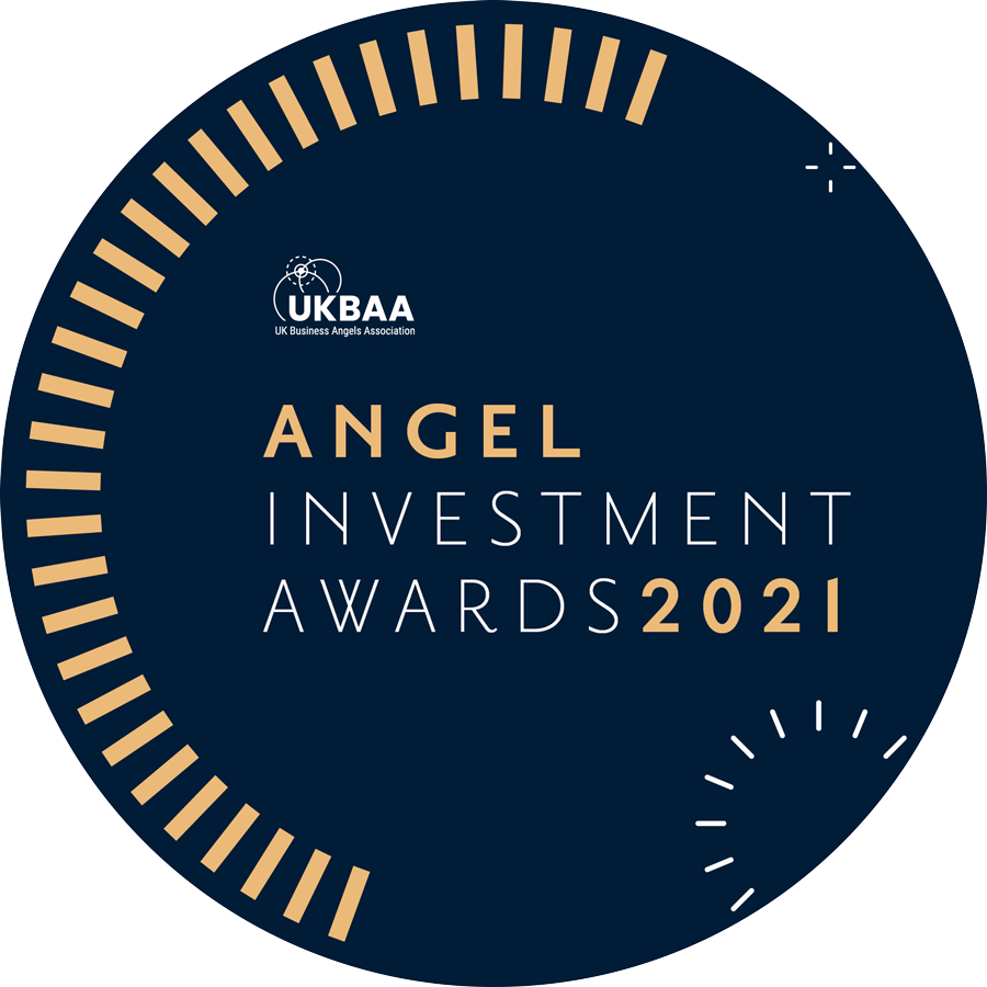 UKBAA angel investment awards 2021 logo